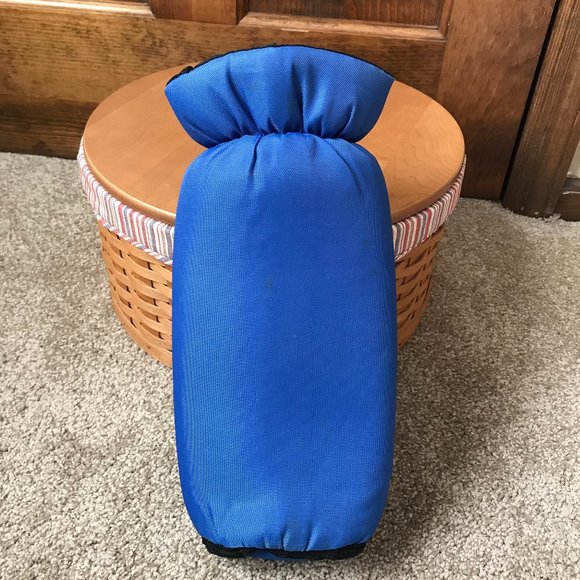 Picnic Time Blue w/Black Trim Insulated Wine Bag - Picture 1 of 4